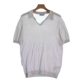 ジョンスメドレー(JOHN SMEDLEY)のJOHN SMEDLEY ジョンスメドレー ニット・セーター L グレー 【古着】【中古】(ニット/セーター)