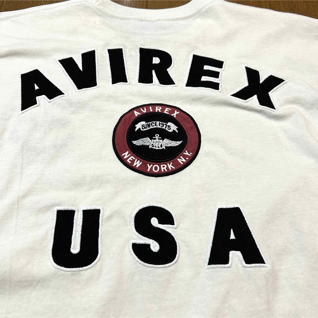 AVIREX(アヴィレックス)のダボッとXL！AVIREX アヴィレックス 古着半袖ビッグロゴTシャツ   メンズのトップス(Tシャツ/カットソー(半袖/袖なし))の商品写真