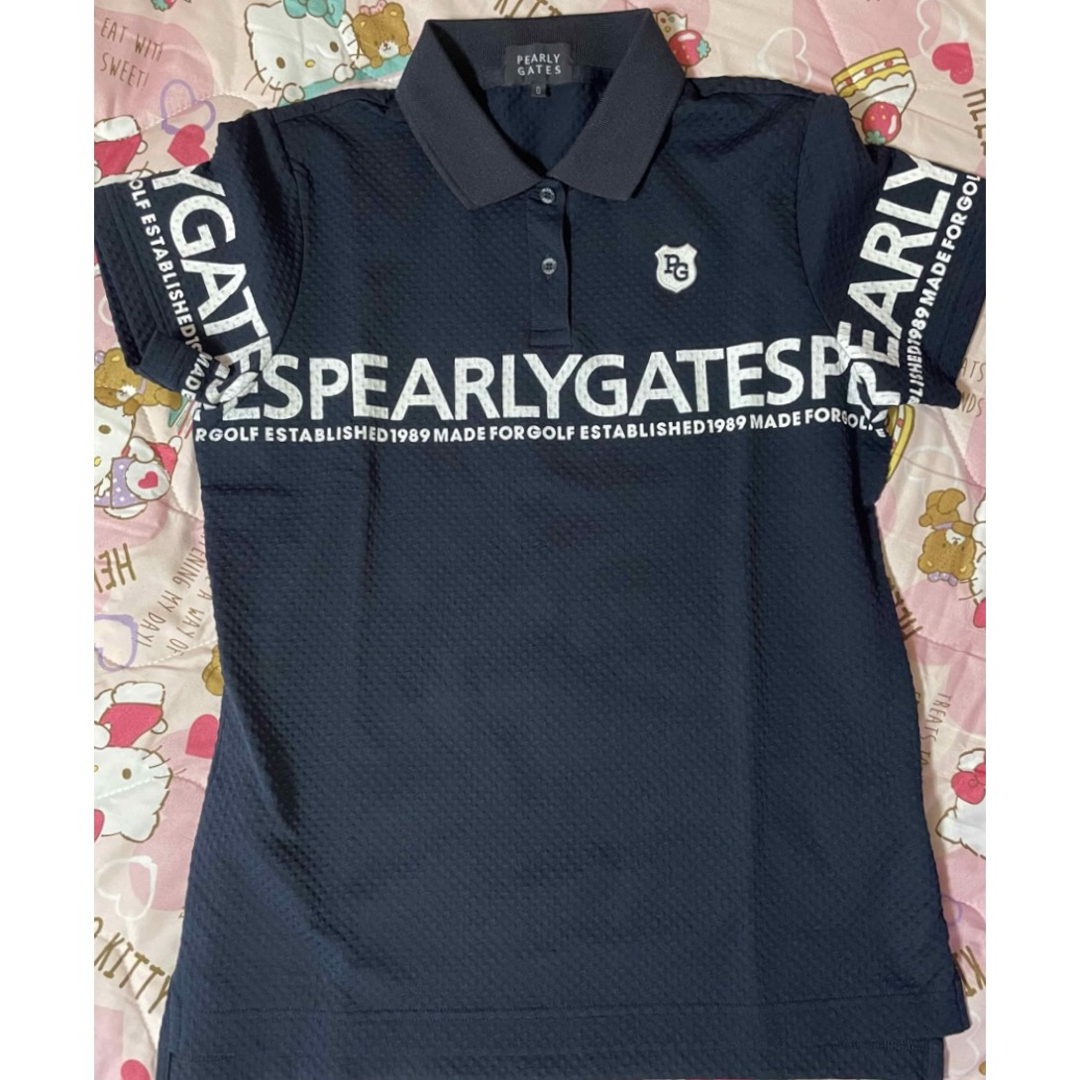 PEARLY GATES(パーリーゲイツ)のパーリーゲイツ レディース ポロシャツ スポーツ/アウトドアのゴルフ(ウエア)の商品写真