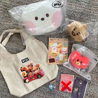 ビーティーイシビル(BT21)のBT21グッズ 7点まとめ売りセット BTS(キャラクターグッズ)