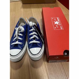 コンバース(CONVERSE)のCONVERSE チャックテイラー ct70 ブルー23.0cm(スニーカー)