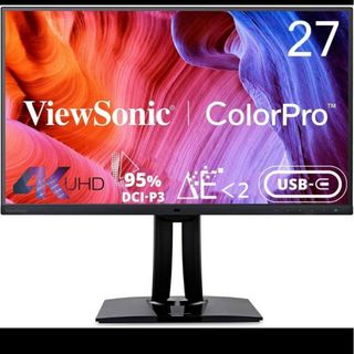 エイスース(ASUS)のViewSonic 27インチ ColorPro カラーマネージメントモニター(ディスプレイ)