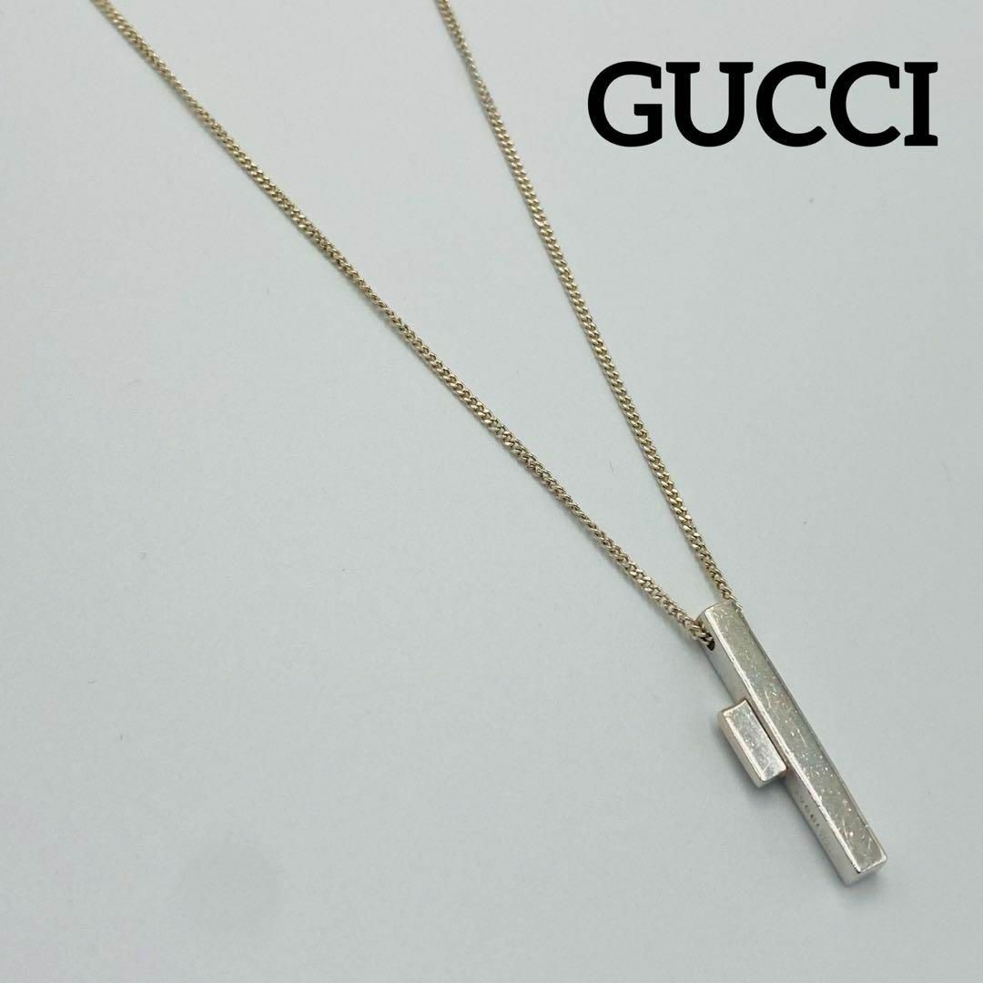 Gucci(グッチ)の★GUCCI★ ネックレス ベビーファンシークロス SV925 トップ欠損あり レディースのアクセサリー(ネックレス)の商品写真