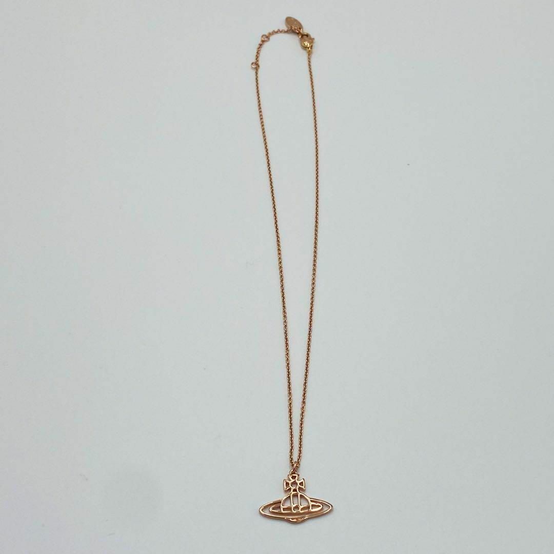 Vivienne Westwood(ヴィヴィアンウエストウッド)の極美品★Vivienne Westwood★ ネックレス オーブ ピンクゴールド レディースのアクセサリー(ネックレス)の商品写真