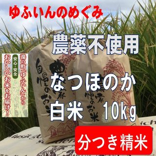 2023年産「ゆふいんのめぐみ」なつほのか分つき米10kg(米/穀物)