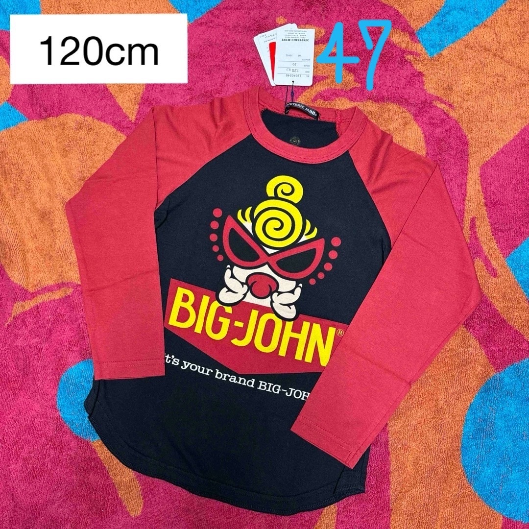 HYSTERIC MINI(ヒステリックミニ)のヒスミニ ロンT 120cm キッズ/ベビー/マタニティのキッズ服女の子用(90cm~)(Tシャツ/カットソー)の商品写真