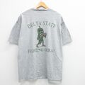 XL★古着 ジャンスポーツ 半袖 ビンテージ Tシャツ メンズ 00年代 00…