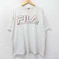 XL★古着 フィラ FILA 半袖 ビンテージ Tシャツ メンズ 90年代 9…