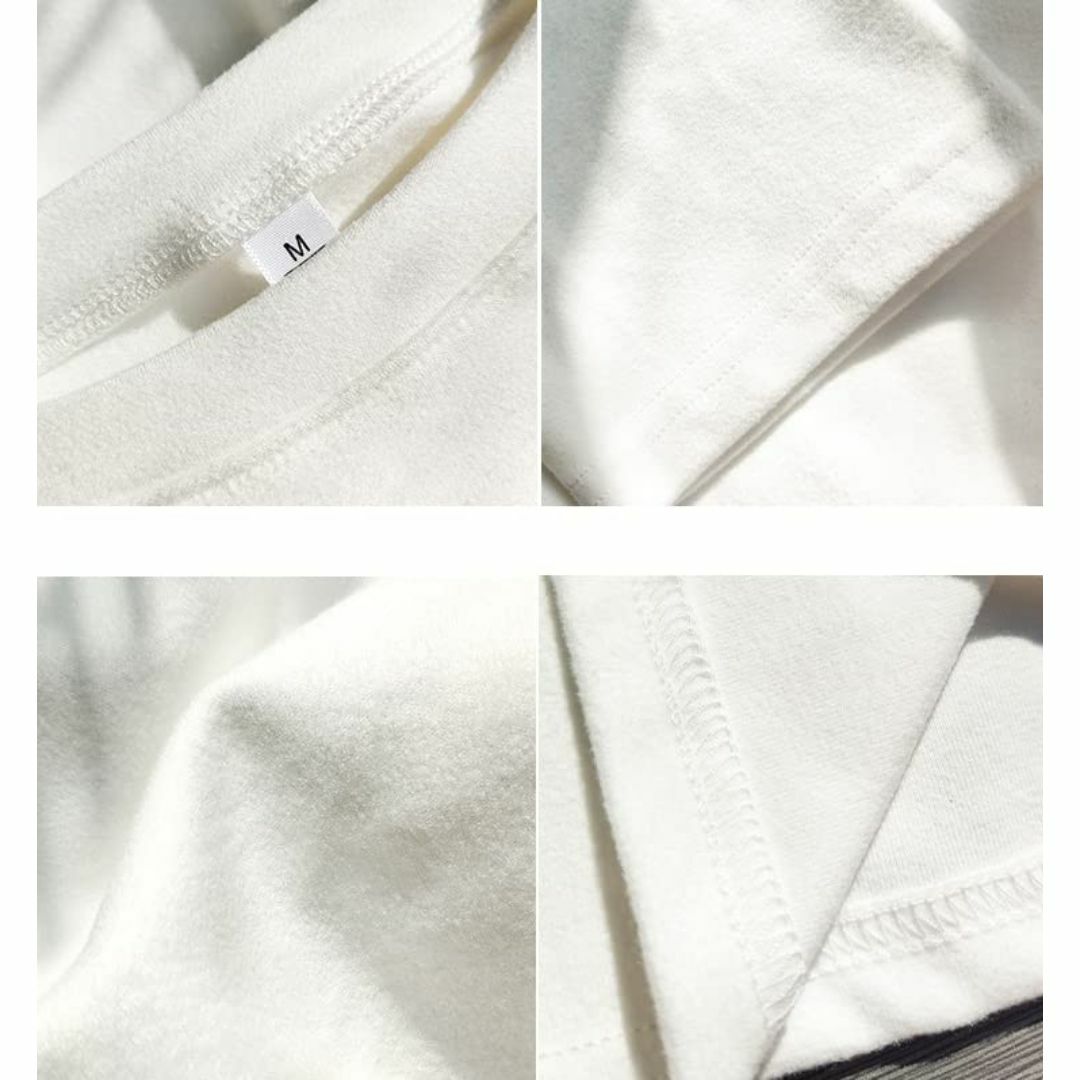[ジア ジア] tシャツ レディース 長袖 ゆったりロングTシャツ トップス カ レディースのファッション小物(その他)の商品写真