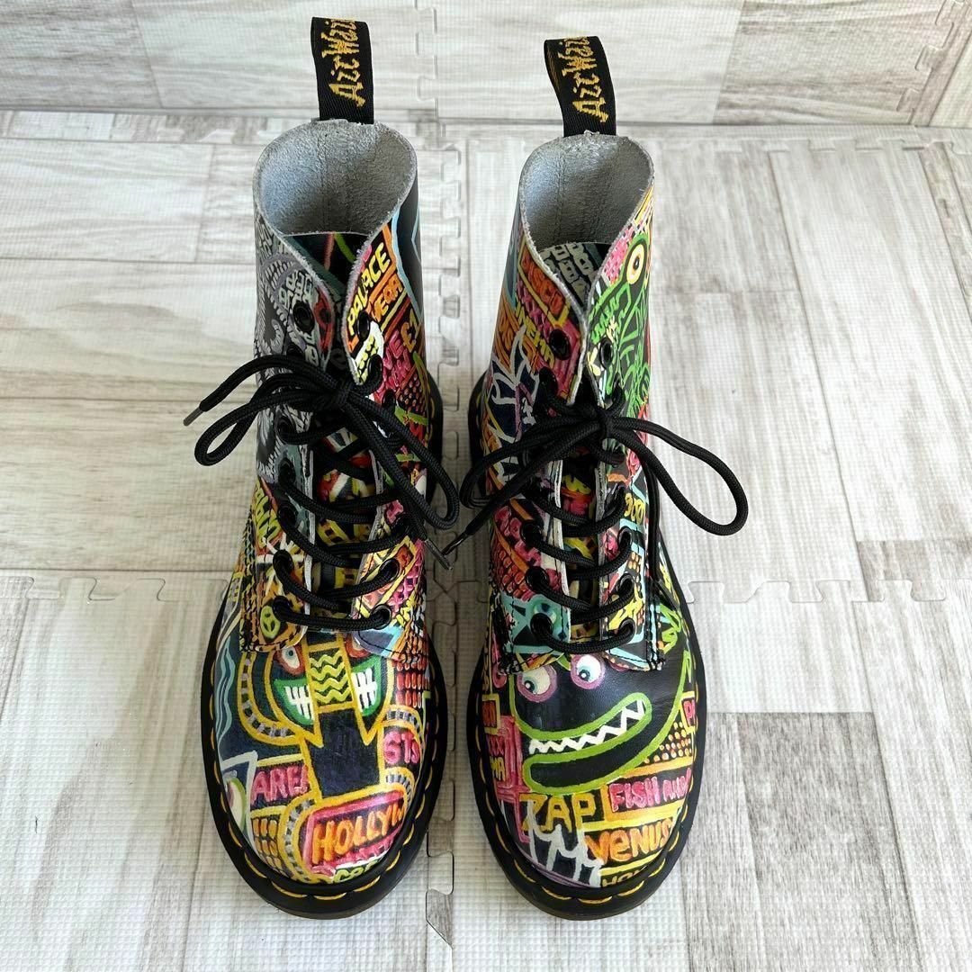 Dr.Martens(ドクターマーチン)の希少 ドクターマーチン ✨ 8ホールブーツ MarkWiganコラボ 22cm レディースの靴/シューズ(ブーツ)の商品写真