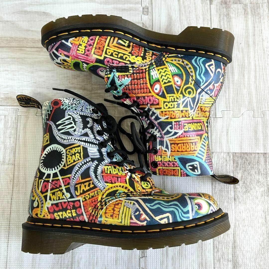 Dr.Martens(ドクターマーチン)の希少 ドクターマーチン ✨ 8ホールブーツ MarkWiganコラボ 22cm レディースの靴/シューズ(ブーツ)の商品写真