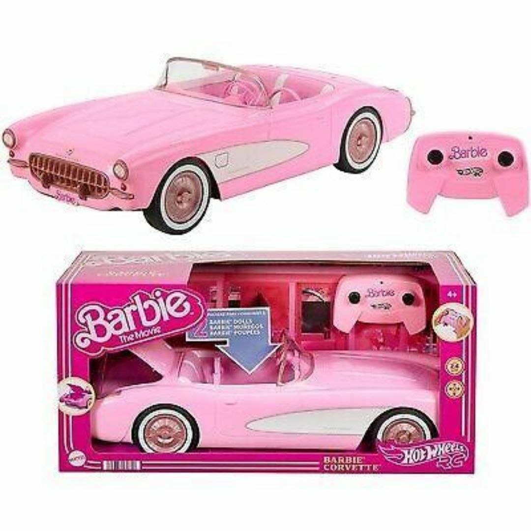 ビッグサイズ BARBIE バービー コルベット ラジコンカー エンタメ/ホビーのおもちゃ/ぬいぐるみ(ホビーラジコン)の商品写真