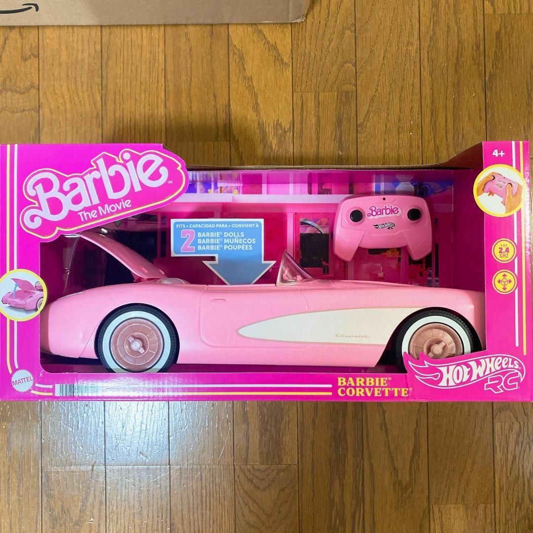 ビッグサイズ BARBIE バービー コルベット ラジコンカー エンタメ/ホビーのおもちゃ/ぬいぐるみ(ホビーラジコン)の商品写真