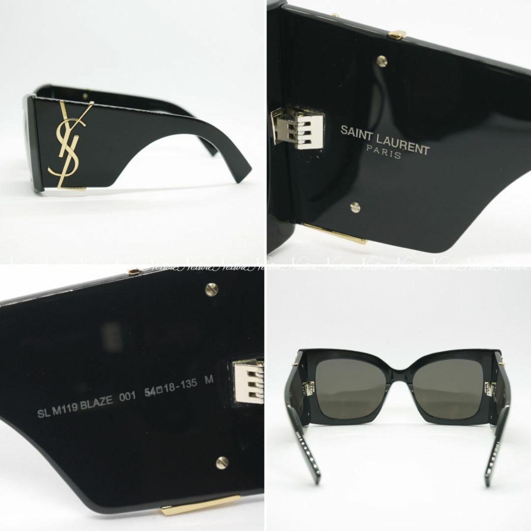 Saint Laurent(サンローラン)の正規品 新品 サンローラン SLM119 001 メガネ サングラス 眼鏡 レディースのファッション小物(サングラス/メガネ)の商品写真