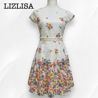 LIZ LISA - 【美品】LIZLISA リズリサ 花柄ワンピース 総レース