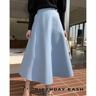 バースデーバッシュ(BIRTHDAY BASH)の美品●BIRTHDAY BASH Aラインボンディングスカート LONG(その他)