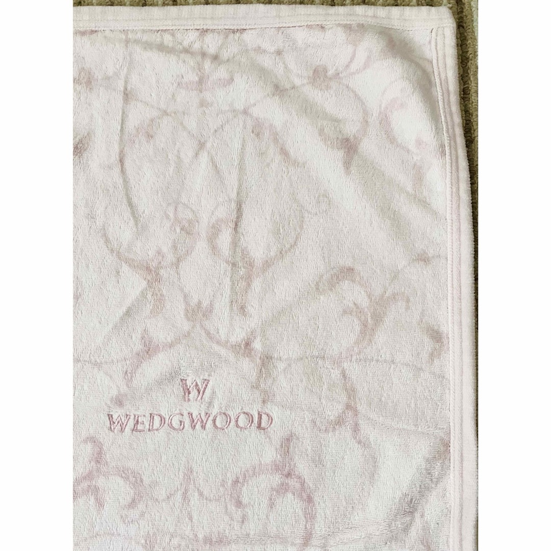 WEDGWOOD(ウェッジウッド)の【最終価格】WEDG WOOD 綿100%毛布　シングルサイズ インテリア/住まい/日用品の寝具(毛布)の商品写真