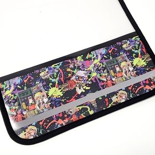 スプラトゥーン3 ① 反射テープ付き ランドセルカバー 黒(外出用品)