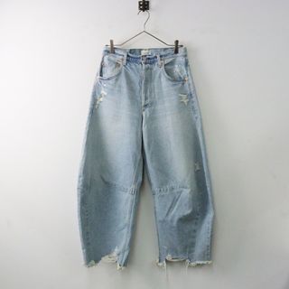 2023AW プラージュ取扱 シチズンス オブ ヒューマニティー Citizens of humanity HORSESHOE JEAN LB デニム 27/薄青-.【2400013790734】