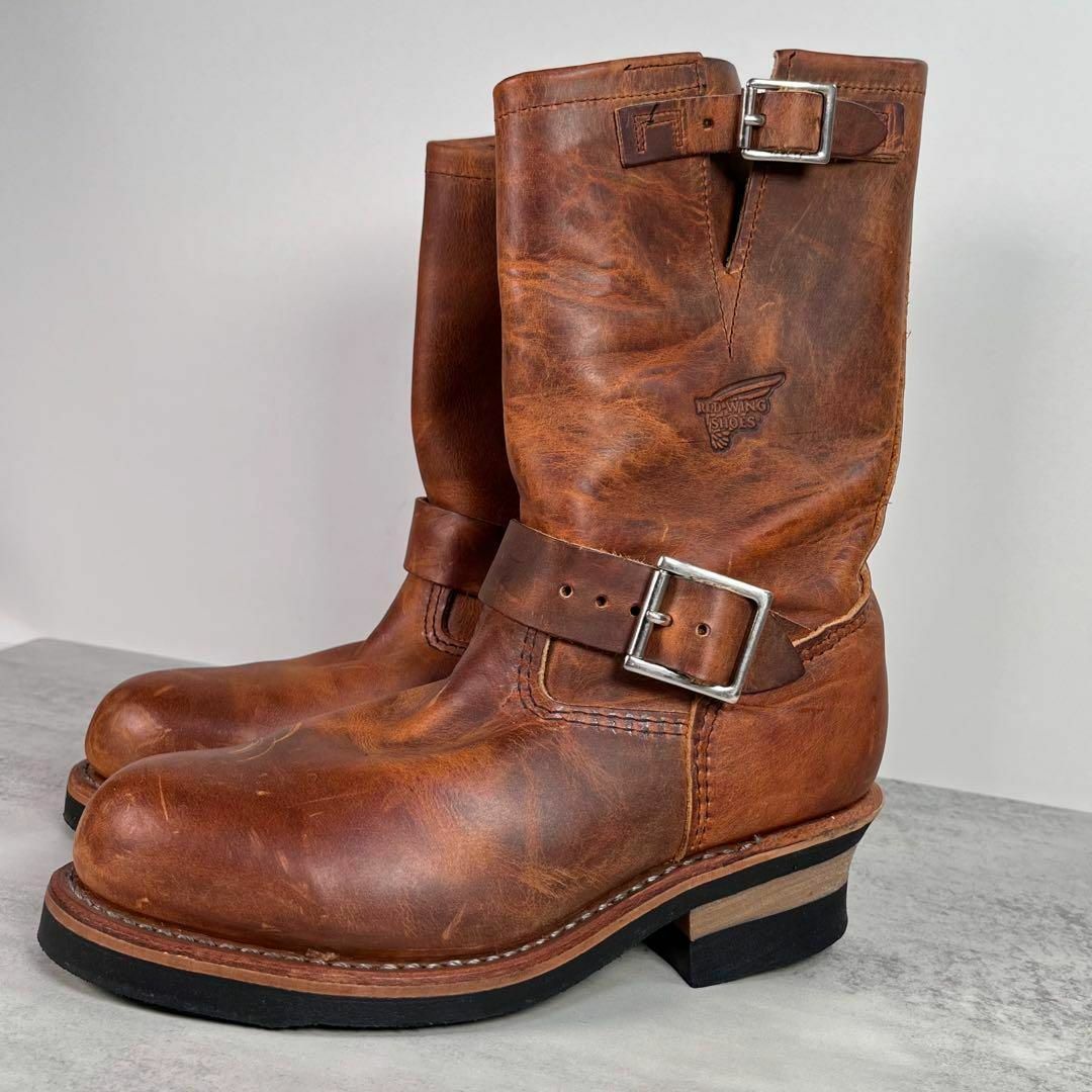 REDWING(レッドウィング)の【極美品】レッドウィング　エンジニア ブーツ　ヌバック　スチールトゥ　2972 レディースの靴/シューズ(ブーツ)の商品写真