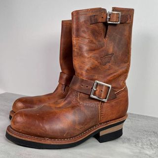 レッドウィング(REDWING)の【極美品】レッドウィング　エンジニア ブーツ　ヌバック　スチールトゥ　2972(ブーツ)