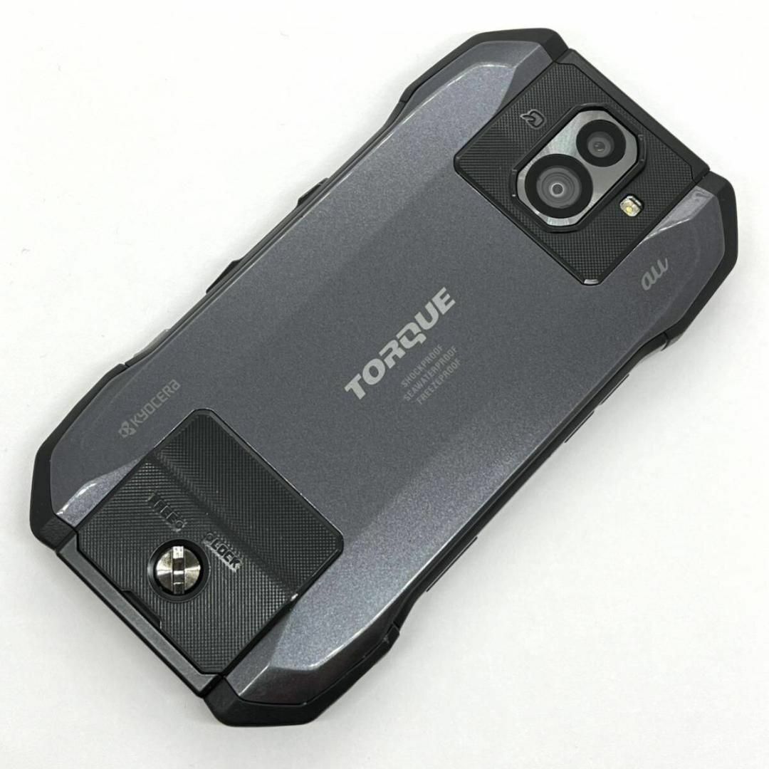 京セラ(キョウセラ)の良品 TORQUE G04 KYV46 ブラック au SIMロック解除済み㊻ スマホ/家電/カメラのスマートフォン/携帯電話(スマートフォン本体)の商品写真