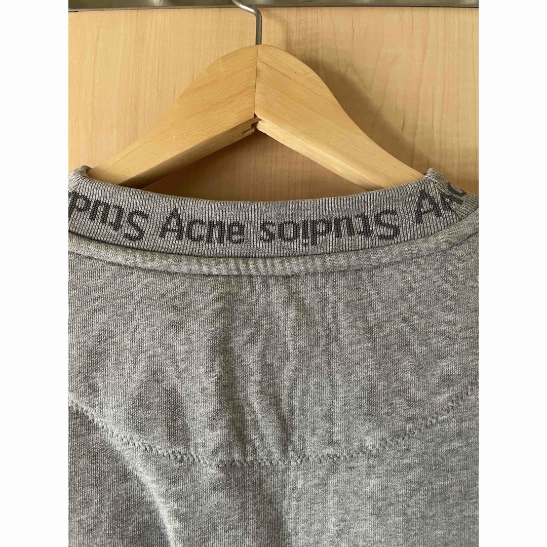 Acne Studios(アクネストゥディオズ)のアクネストゥディオズ　スエットM グレー　クルーネック メンズのトップス(スウェット)の商品写真