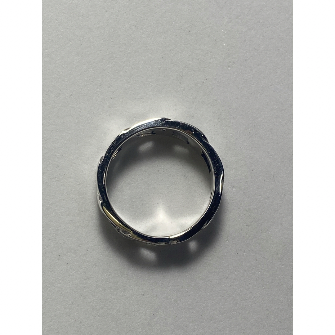 喜平リング　シルバー925リング鎖　和　19号シンプルSILVER銀指輪Dえジろ メンズのアクセサリー(リング(指輪))の商品写真