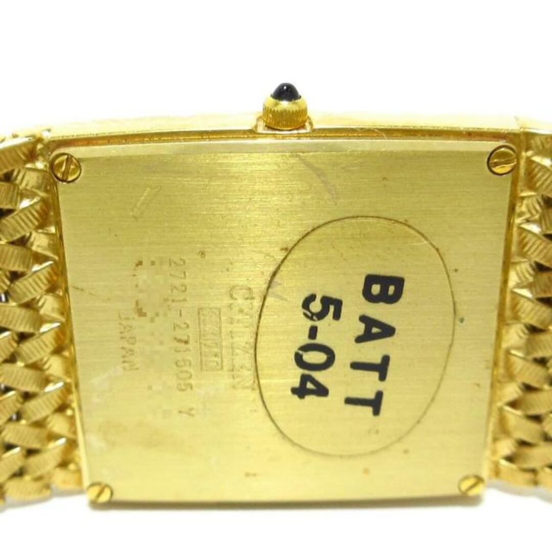 CITIZEN(シチズン)のCITIZEN(シチズン) 腕時計 エクシード 2721-271505 メンズ 金無垢 ゴールド メンズの時計(その他)の商品写真