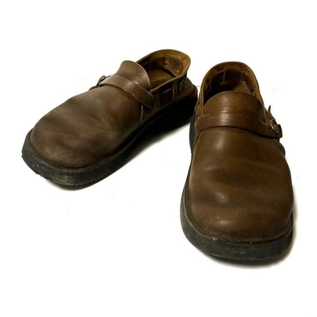 Aurora Shoes(オーロラシューズ) シューズ 6D レディース ブラウン レザー レディースの靴/シューズ(その他)の商品写真