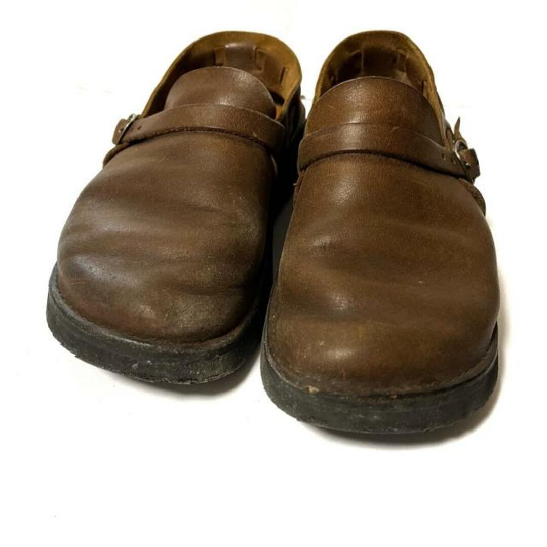 Aurora Shoes(オーロラシューズ) シューズ 6D レディース ブラウン レザー レディースの靴/シューズ(その他)の商品写真