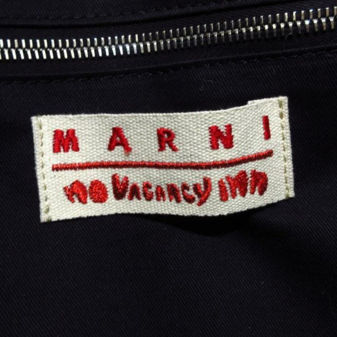 Marni(マルニ)のMARNI(マルニ) トートバッグ 白×黒×レッド No Vacancy Innコラボ BEY キャンバス×レザー レディースのバッグ(トートバッグ)の商品写真