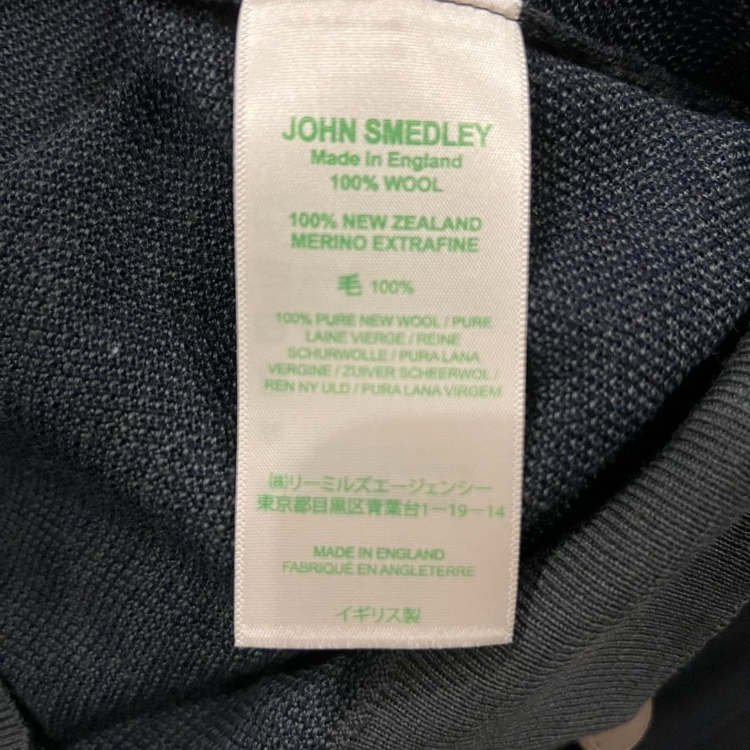 JOHN SMEDLEY(ジョンスメドレー)の[未使用] JOHN SMEDLEY　ニット　ウール100%  イギリス製 メンズのトップス(ニット/セーター)の商品写真