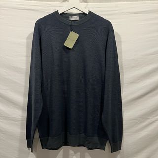 ジョンスメドレー(JOHN SMEDLEY)の[未使用] JOHN SMEDLEY　ニット　ウール100%  イギリス製(ニット/セーター)