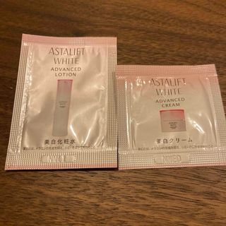 アスタリフト(ASTALIFT)のアスタリフト　ホワイト　サンプル2点セット　化粧水　クリーム(サンプル/トライアルキット)