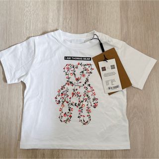 バーバリー(BURBERRY)のBurberry トーマスベアTシャツ　花柄18M(Ｔシャツ)