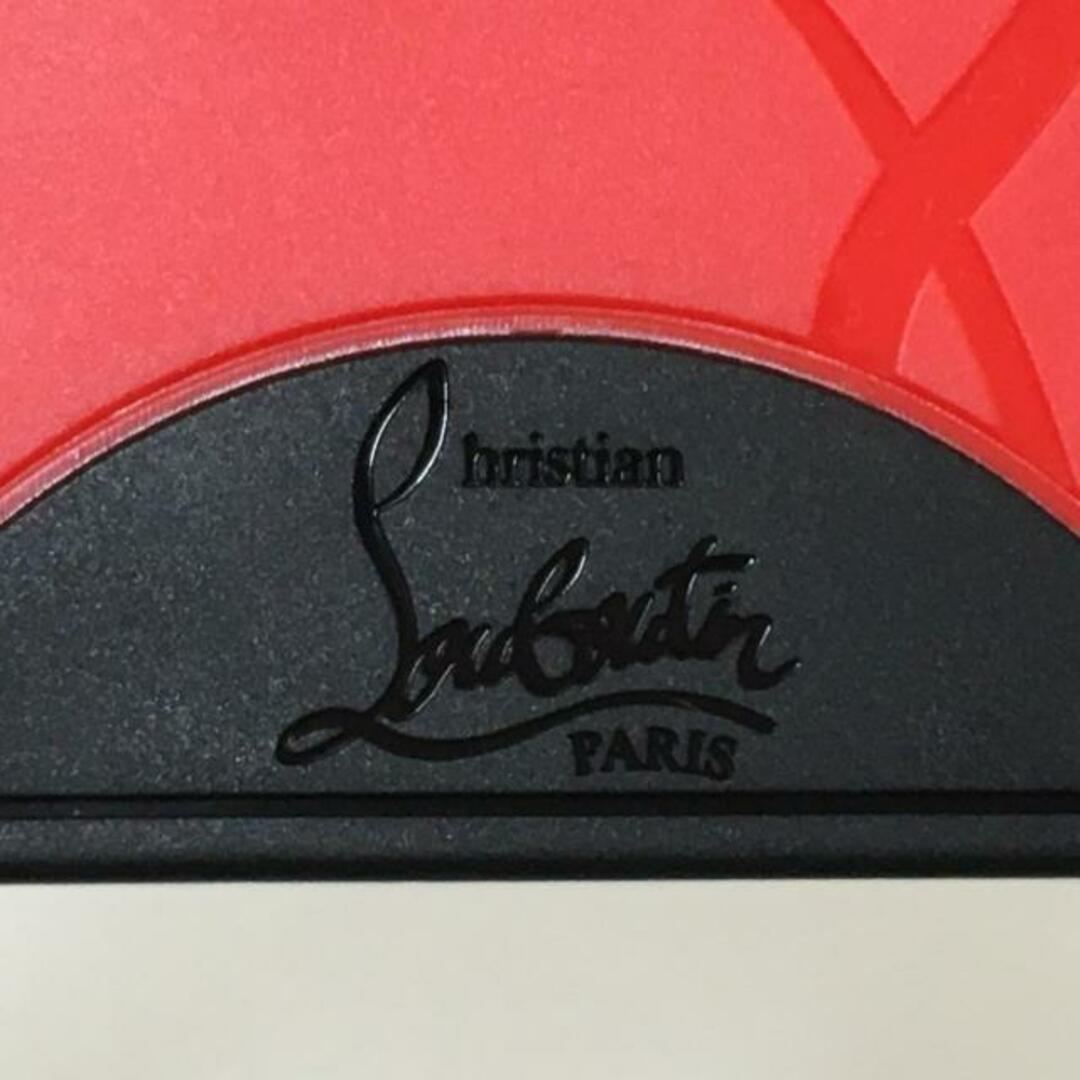 Christian Louboutin(クリスチャンルブタン)のCHRISTIAN LOUBOUTIN(クリスチャンルブタン) 携帯電話ケース美品  - レッド×黒 iPhoneケース/iPhoneX/iPhoneXS プラスチック スマホ/家電/カメラのスマホアクセサリー(モバイルケース/カバー)の商品写真