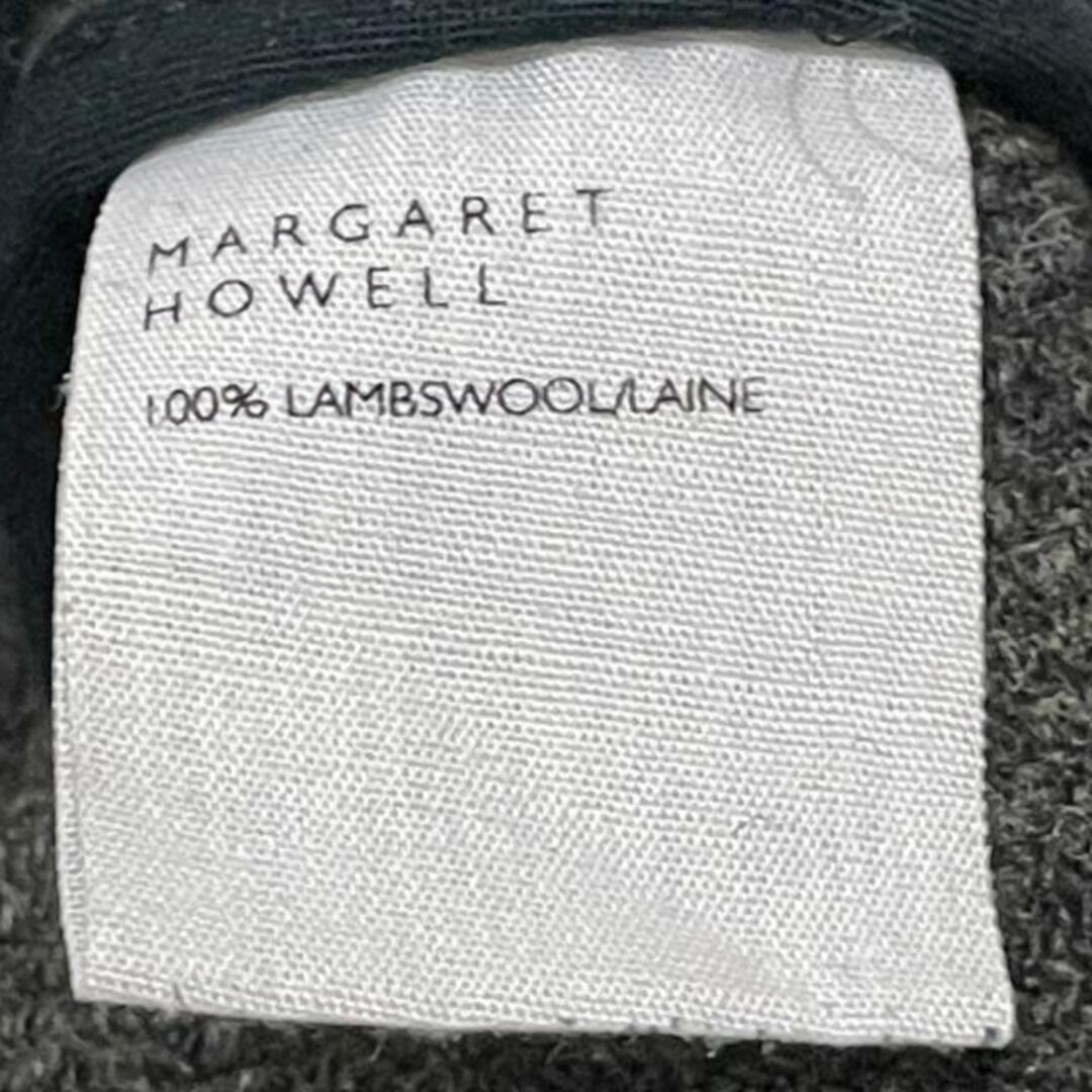 MARGARET HOWELL(マーガレットハウエル)のMargaretHowell(マーガレットハウエル) 巻きスカート サイズ8 M レディース - ダークグレー ひざ丈 レディースのスカート(その他)の商品写真