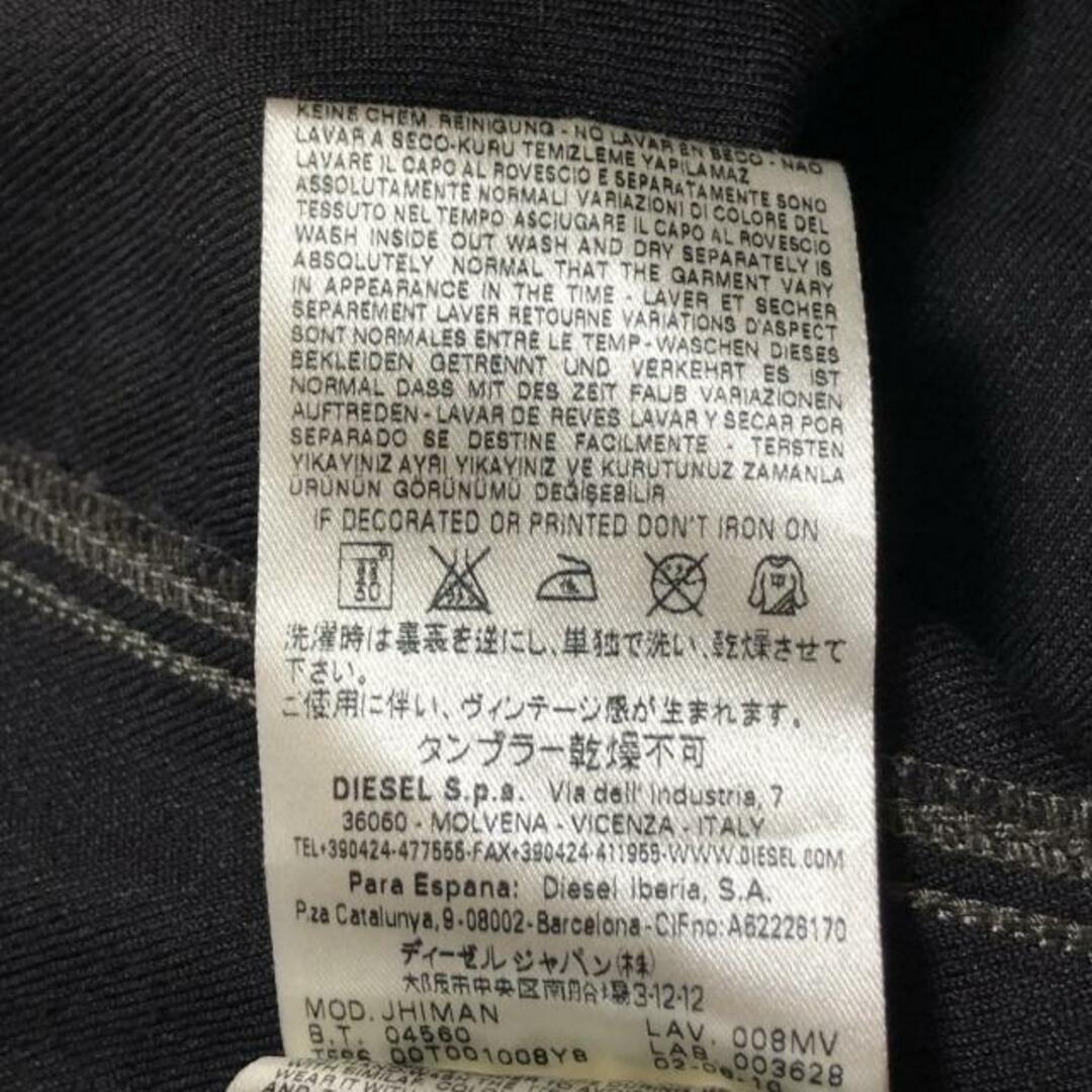 DIESEL(ディーゼル)のDIESEL(ディーゼル) Gジャン サイズXS メンズ美品  - 黒 長袖/春/秋 メンズのジャケット/アウター(Gジャン/デニムジャケット)の商品写真