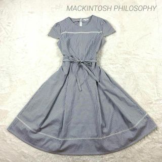 MACKINTOSH PHILOSOPHY - 【美品】 MACKINTOSH PHILOSOPHY シャツワンピース 春夏 M