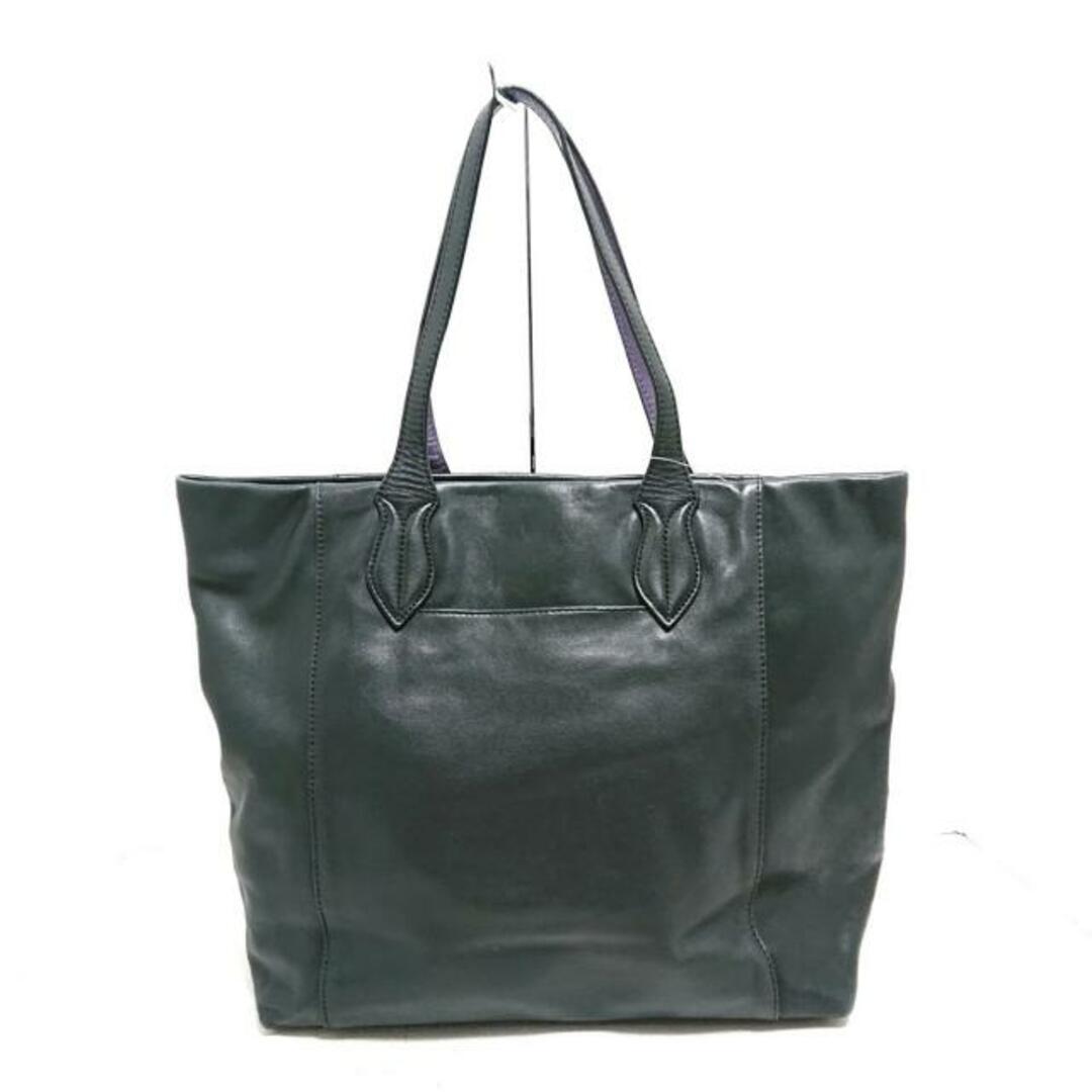 ANNA SUI(アナスイ)のANNA SUI(アナスイ) トートバッグ - 黒 バタフライ(蝶) レザー レディースのバッグ(トートバッグ)の商品写真