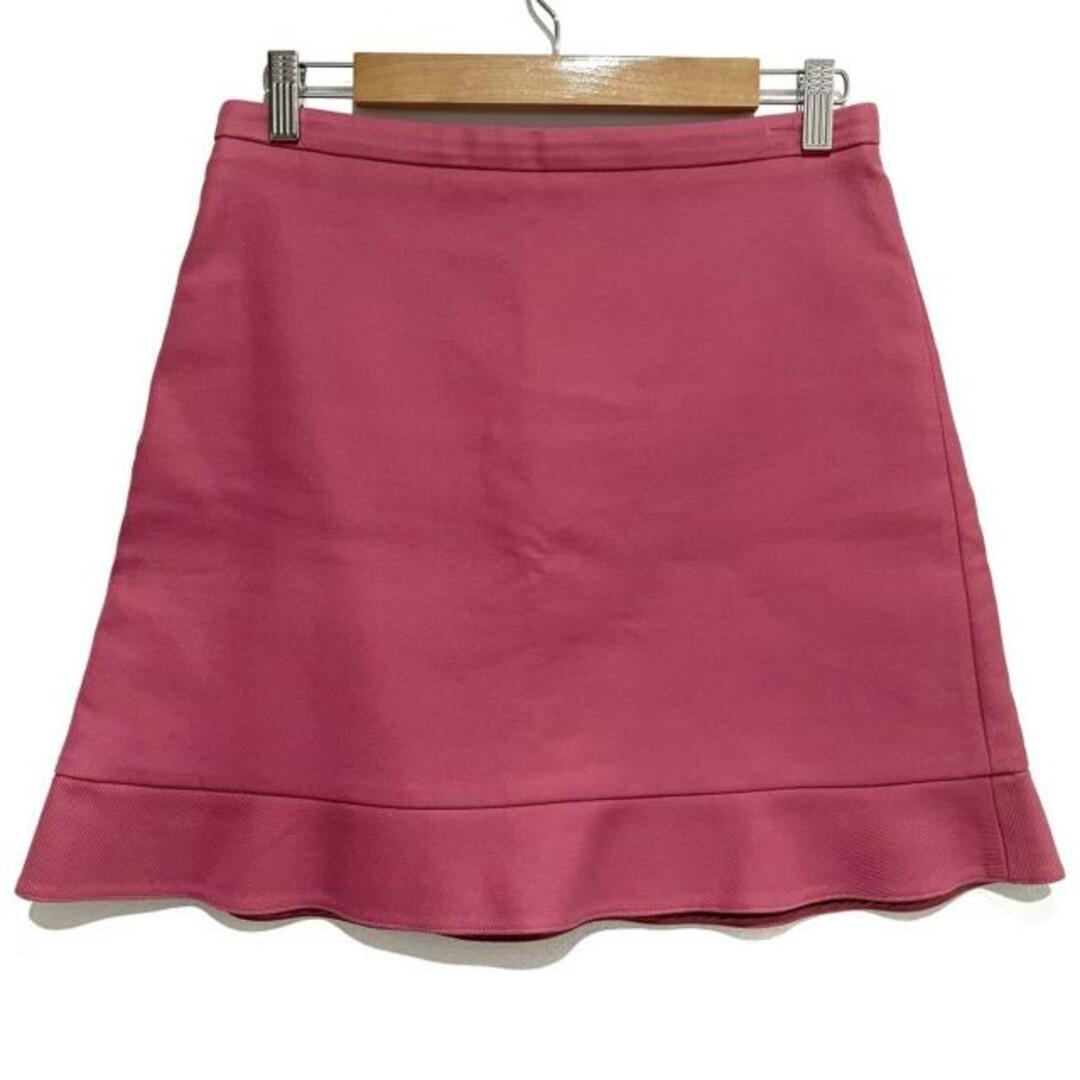 RED VALENTINO(レッドヴァレンティノ)のRED VALENTINO(レッドバレンチノ) スカート サイズ42 L レディース美品  - ピンク ひざ丈 レディースのスカート(その他)の商品写真