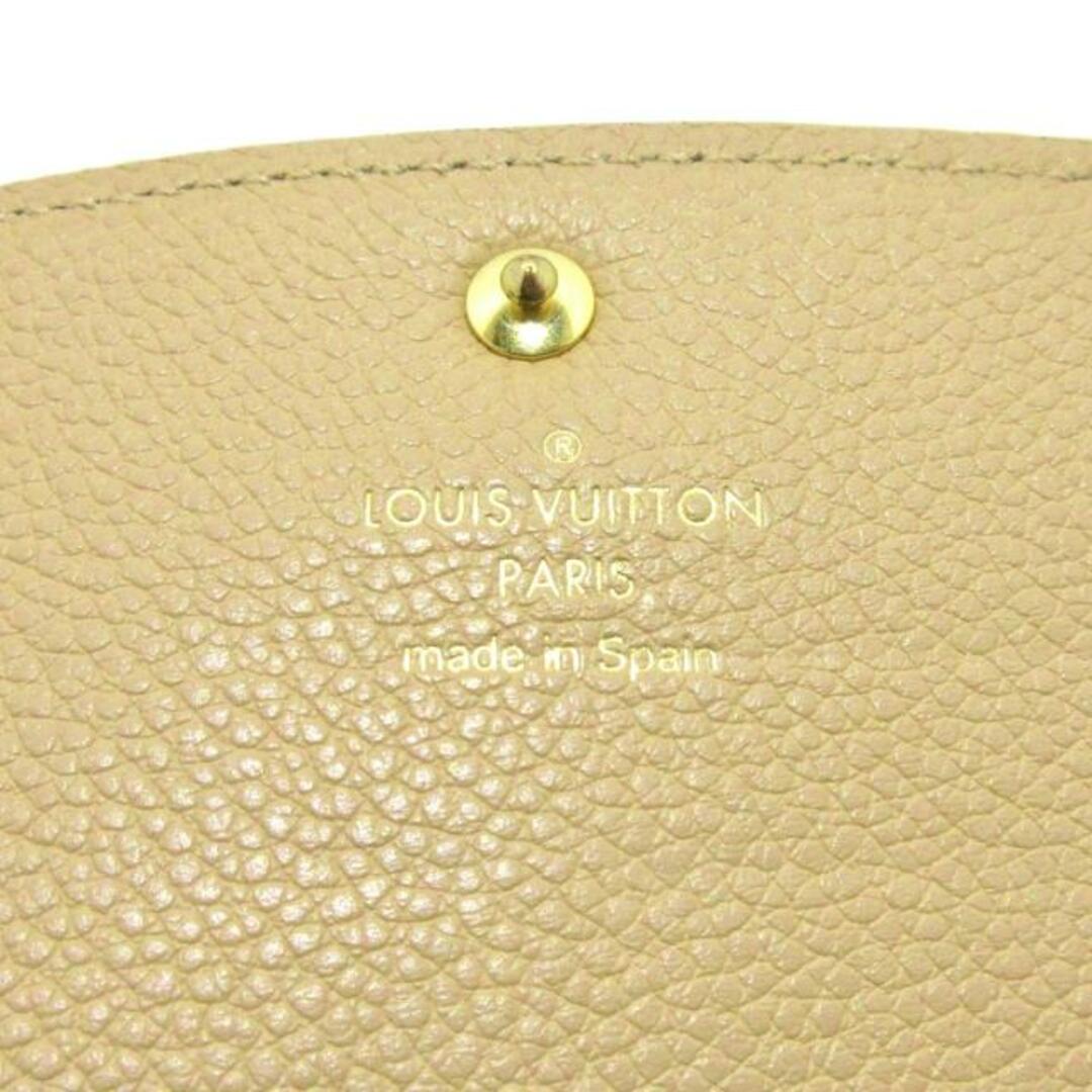 LOUIS VUITTON(ルイヴィトン)のLOUIS VUITTON(ルイヴィトン) 長財布 モノグラム・アンプラント美品  ポルトフォイユエミリー M62369 ノワール モノグラム・アンプラントレザー レディースのファッション小物(財布)の商品写真