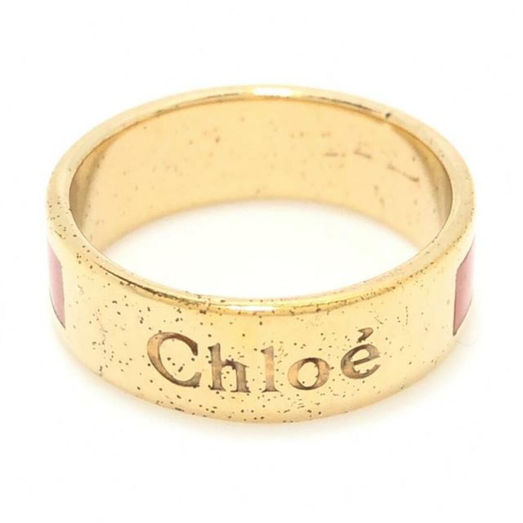 Chloe(クロエ)のChloe(クロエ) リング - 金属素材 ゴールド×オレンジ レディースのアクセサリー(リング(指輪))の商品写真