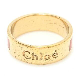 クロエ(Chloe)のChloe(クロエ) リング - 金属素材 ゴールド×オレンジ(リング(指輪))