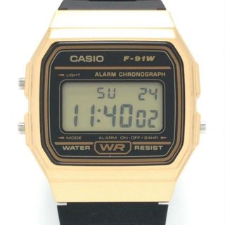 カシオ(CASIO)のCASIO(カシオ) 腕時計 - F-91W メンズ 黒(その他)