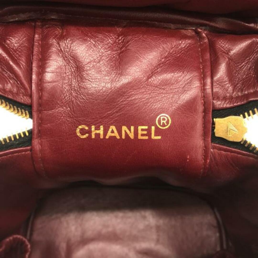 CHANEL(シャネル)のCHANEL(シャネル) バニティバッグ マトラッセ ダークブラウン ゴールド金具 ラムスキン レディースのバッグ(その他)の商品写真