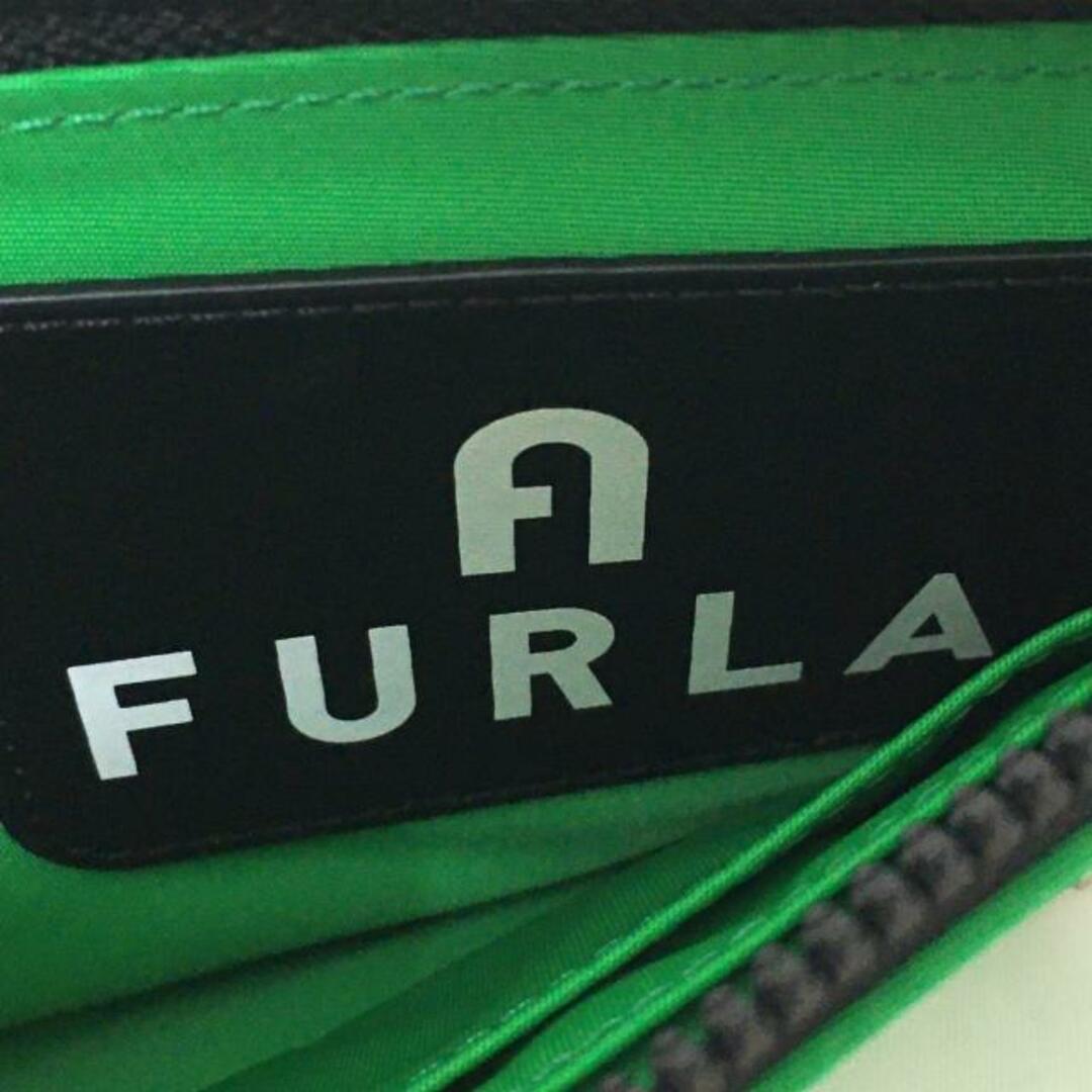 Furla(フルラ)のFURLA(フルラ) 小物入れ美品  - グリーン フォンホルダー ナイロン レディースのファッション小物(その他)の商品写真