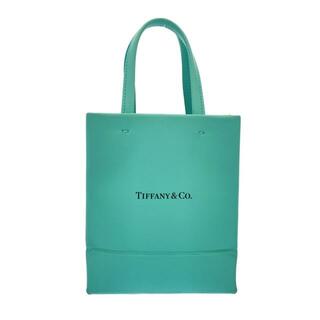 ティファニー(Tiffany & Co.)のTIFFANY&Co.(ティファニー) トートバッグ ミニ ショッピング トート ティファニーブルー カーフスキン(トートバッグ)