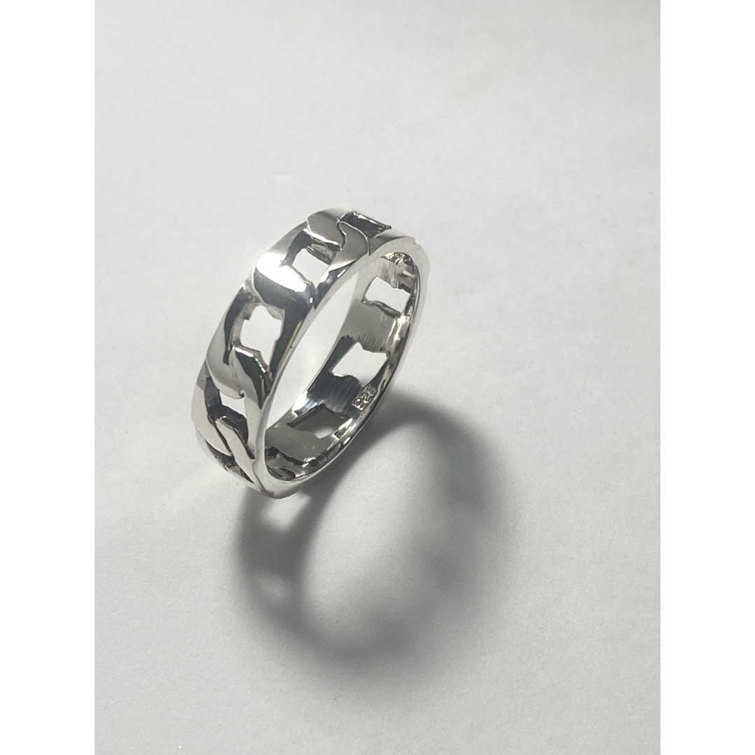 喜平リング　シルバー925リング鎖　和21号シンプルSILVER925銀指輪Eト メンズのアクセサリー(リング(指輪))の商品写真